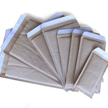 페이퍼에어캡봉투 안전봉투 뽁뽁이 종이봉투, 10호(베이지/50ea)