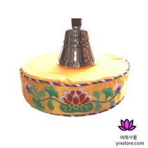 방석 - 띠 원형방석 요령방석