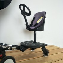 유모차 발판 보조 의자 보조 바퀴 버기보드, C. 스티어링 휠 타입