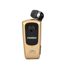 Fineblue F920 무선 이어폰 블루투스 5.0 핸즈프리 버드 헤드셋 통화 진동기 착용 클립 드라이버 용, 05 F920 Gold no box
