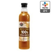 씨제이 자연발효현미식초800ml백설, 3개