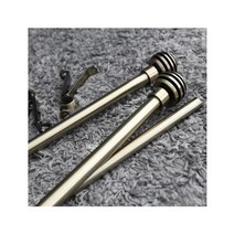 아망떼 허니 튼튼한 리얼메탈커튼봉 360cm (3컬러택1), 블랙