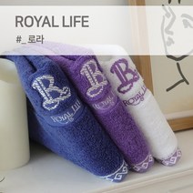 경동타월 30수 로라 타월 160g / 10매세트, 남색 10매