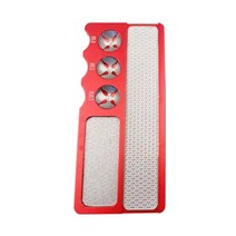 휴대용 스누커 당구 수영장 큐 팁 수리 스 누커 셰이퍼 버니셔, 빨간색