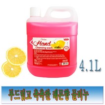 핸드워시 4L 리필 버블 물비누 업소용 손세정제 고급 물비누 htm-911A 거품비누htm-913, 오릭스 물비누, 1개