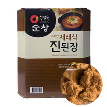 청정원 순창 구수한 재래식 진된장14KG, 14통