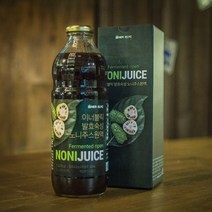 이너블릭 168시간 발효&숙성 프리미엄 노니 주스 원액 1L, 5병
