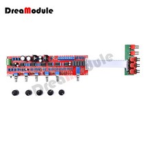 NE5532 서브 우퍼 프리 앰프 보드 HIFI 5.1 사운드 볼륨 컨트롤 패널 저역 통과 필터 AC12V, [01] AC 15V NE5532, 한개옵션1