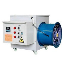 농업용 대포 열풍기 이동식 스토브 건조기 공사현장, 스텐5KW380V 향상된공기 공급 벨트 15m