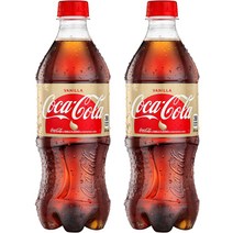 Coca-Cola Vanilla Soda Soft Drink 코카콜라 바닐라 소다 소프트 드링크 20floz 2팩, 1개