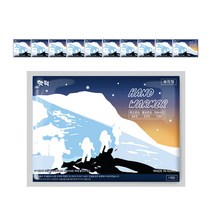 핫픽 겨울트레킹 붙이는 부착형 핫팩 50g, 50개