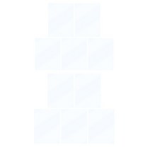 광자를 위한 10pcs 높은 투과율 강도 FEP 이형 필름 280x200mm, 클리어, 수지
