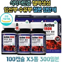 40대 50대 60대 철분제 추천 남자 여자 영양제 빈혈 임산부 수유부 청소년