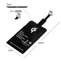 DU Qi 무선 충전 수신기 아이폰 7 6s 플러스 5s 마이크로 USB 타입 C 범용 빠른 충전기 삼성 화웨이 Xiaomi X, For Andriod Type C