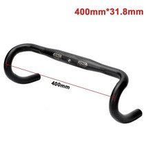 콕핏 자전거거치대 와이드콕핏 우노 로드 핸들 바 31.8mm 초경량 자갈 드롭 바 레이싱 bicycl 스티어링 휠 플레어 벤트 핸들 바 400420440460mm, 31.8x400mm 벤트 바