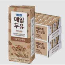 매일두유 오리지널 식이섬유 190ml x 48