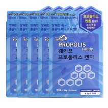 해호 웨이브 프로폴리스캔디 8정 페퍼민트 5개, 단품, 단품