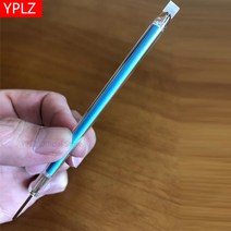 고순도 유리관 백금 플레이트 전극 유리관 백금 시트 전극 유리관 백금 전극, 없음, 8.10mm40mm015mm