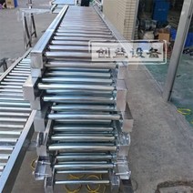 롤러 컨베이어 슬라이드 벨트 운반기 이동 상자 상하차 상업용 공업용 DIY 가정용 셀프, 암호화된30CM내부너비의아연도금된생수1미터접을, 1개