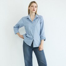 플랜비 베이직 스프링 코튼 셔츠 P2302BL017A