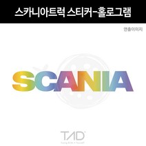 TaD 스카니아트럭 스티커 홀로그램/데칼 튜닝 자동차