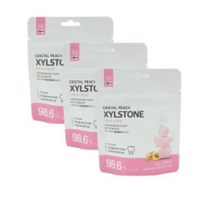 자일리톨 스톤캔디 복숭아향, 35g, 20개