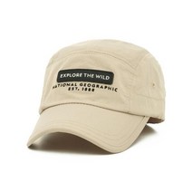 내셔널지오그래픽키즈 K225KHA040 BEIGE 스트링 조절 캠프캡