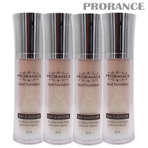 프로랑스 실키 리퀴드 파운데이션 40ml 4개, 23호