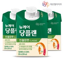 대상웰라이프 뉴케어 당플랜 인절미맛 classic 클래식, 60개, 200ml