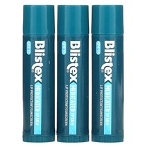 Blistex 메디케이티드 립밤 입술 보호제/자외선 차단제 SPF 15 3종 밤 밸류팩 각 4.25g(0.15oz), 3 개, Original