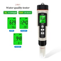 ph측정기 4 in 1phorph2 amp 온도 측정기 디지털 수소 이온 농도 테스터, 협력사, 2 in 1