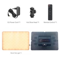 촬영조명 사진 스튜디오 LED 2700k5600k 비디오 필 램프 라이트 패널라이브 스트림 틱톡 용 삼각대가 있는, 01 ONLY Lamp, EU, 01 ONLY Lamp_01 EU