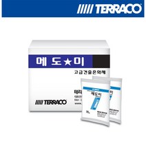 테라코 메도미 70g 1박스 (70gx100포) 견출혼화재 백색 미장 몰탈 조적 시멘트