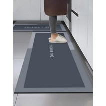 깔끔한 주방 바닥 매트 미끄럼 방지 피로예방 매트, 100cm-160cm, E