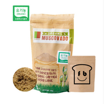 유기농 마스코바도 비정제 설탕 원당 100% 100g (소분) 머스코바도, 단품, 1개