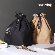 [히트템] 버킷 쿨러백 보온보냉 백 보온백 도시락가방 캠핑 등산, 블랙