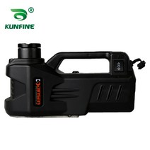 지렛대 리프트 접이식 소형 전동 카트 운반 KUNFINE-12V 5 톤 자동차 전기 타이어 리프팅 차량 잭 유압 공, 한개옵션0