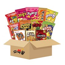 으쓱몰 과자세트, 다양하게 12종
