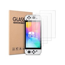 닌텐도 스위치 OLED 9H 지문방지 보호필름, 스위치 라이트