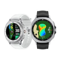 삼성 갤럭시 워치8 클래식 골프 46mm +스마트캐디 3년 이용권, 화이트 46mm