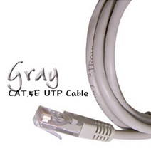 대원TMT CAT.5 1M 랜케이블 랜선 UTP 인터넷 케이블, 대원TMT CAT.5 랜케이블 1M 그레이
