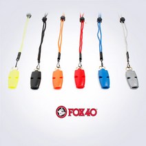 FOX40 MICRO (줄포함) 110dB, 2) 블루