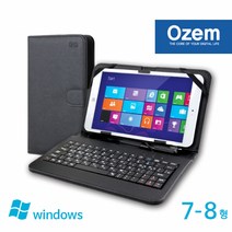 [Ozem] 델 베뉴8프로 윈도우색상케이스키보드7-8형, 블랙, 윈도우케이스키보드7-8형