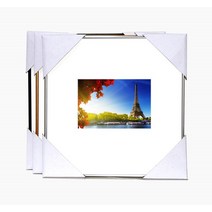 대상아트갤러리 알루미늄 인테리어 액자 30*30 30cm 메탈 슬림 주문제작, 소몰딩은색