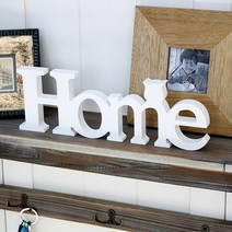 인테리어소품 HOME 이니셜, 1개
