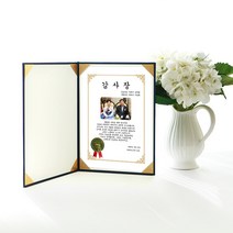 애니데이파티 감사장, 오리지널, 포토형+상장케이스