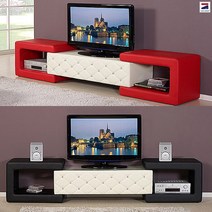 지지독 TV 거실장, 블랙