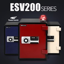 이글세이프 선일금고 ESV200 가정용금고, 레드