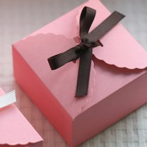 이홈베이커리 레이스 컬러박스 소, 핑크, 1개