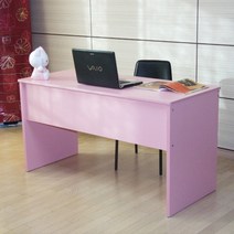 다인가구 다오책상 핑크책상 PC책상 조립식책상 초등학생책상 학생책상 독서실책상 게이밍책상, 핑크